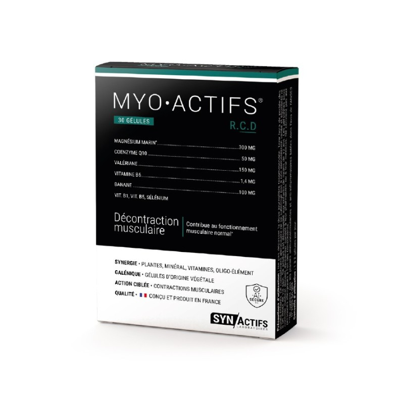 Aragan Synactifs MyoActifs - 30 Gélules