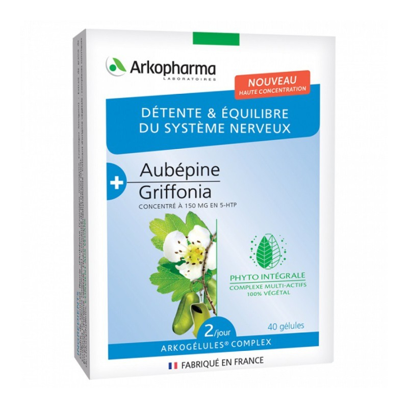 Arkopharma détente et équilibre du système nerveux - 40 gélules