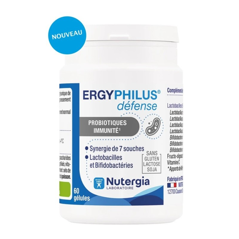 Nutergia Ergyphilus® Défense - 60 gélules