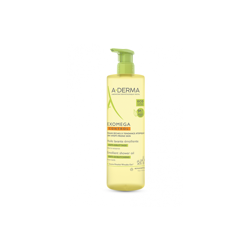 A-Derma Exomega Control Huile lavante émolliente - 500ml