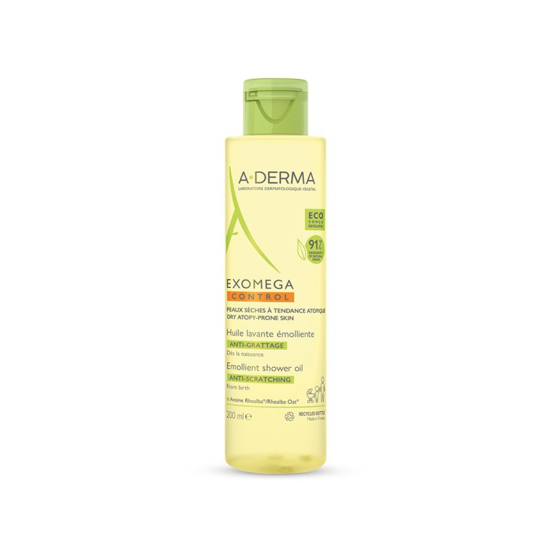 A-Derma Exomega Control Huile lavante émolliente - 200ml