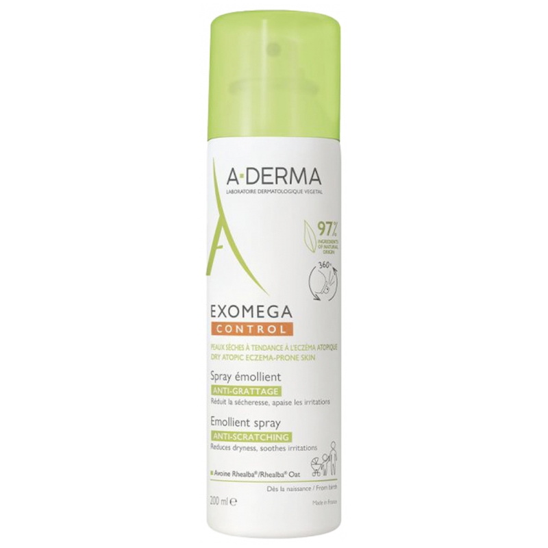 A-DERMA Exomega Control Spray Émollient - 200 ml