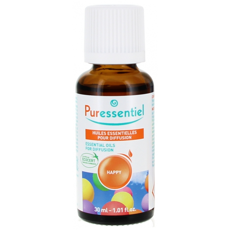 Puressentiel Huiles Essentielles pour Diffusion Happy - 30 ml