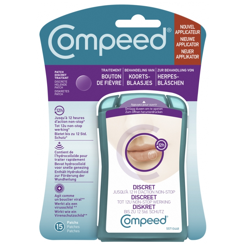 Compeed Patch Bouton De Fièvre - 15 patchs