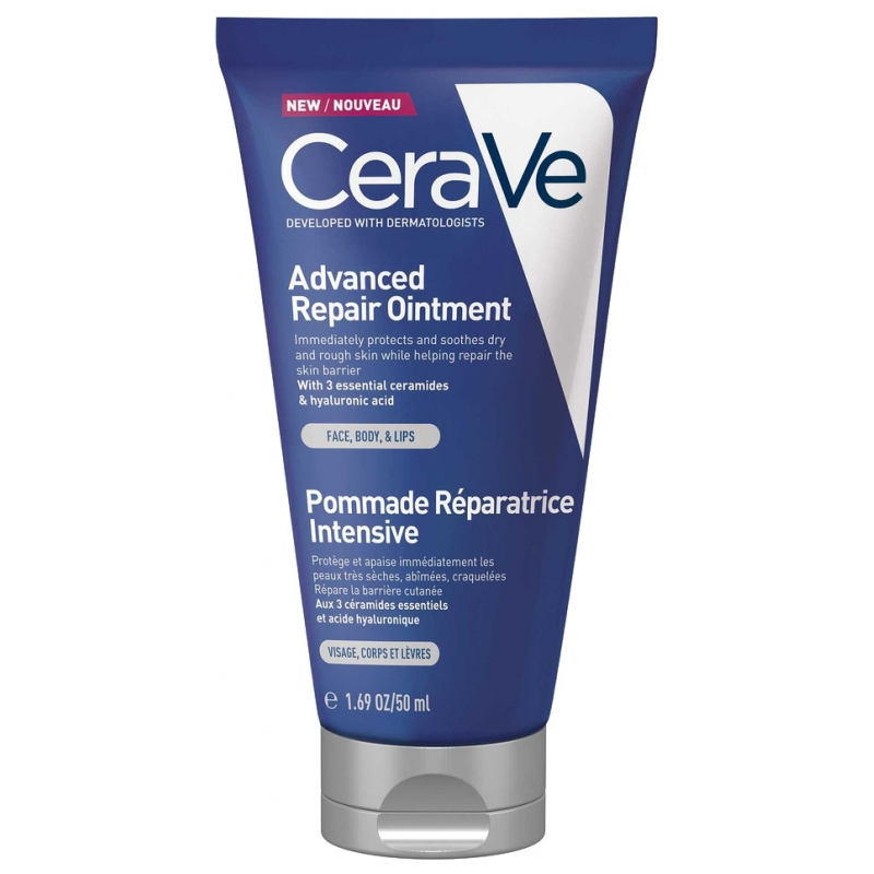 CeraVe Pommade Réparatrice Intensive Visage Corps Lèvres - 50 ml