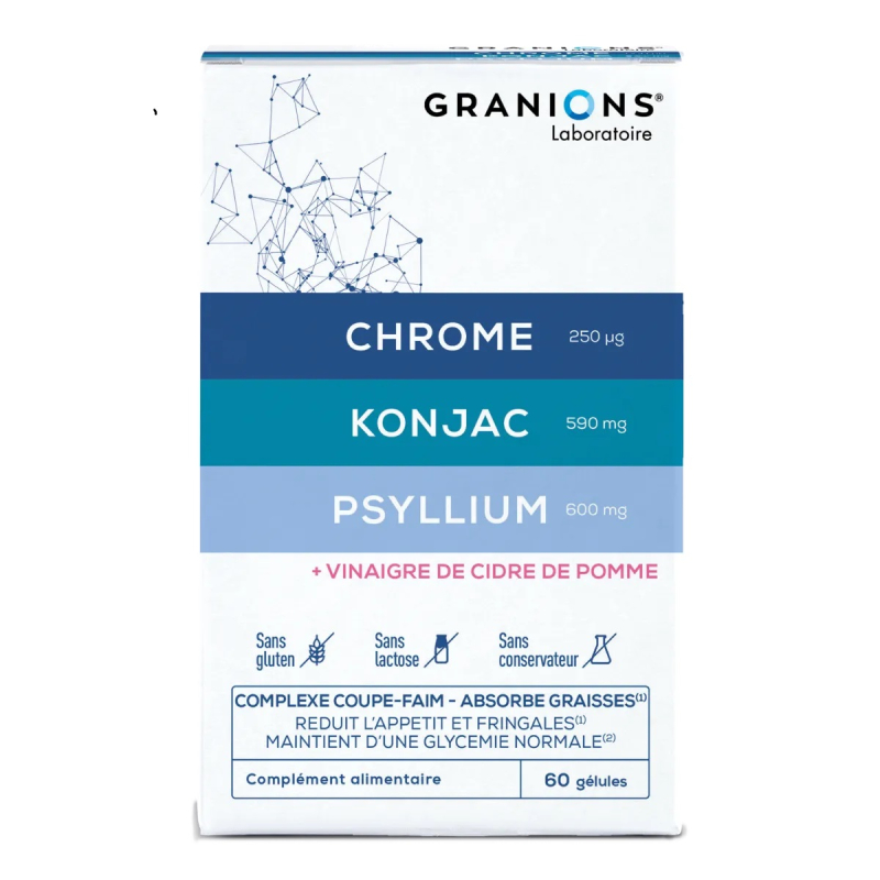 Granions Complexe Coupe Faim Konjac  - 60 comprimés