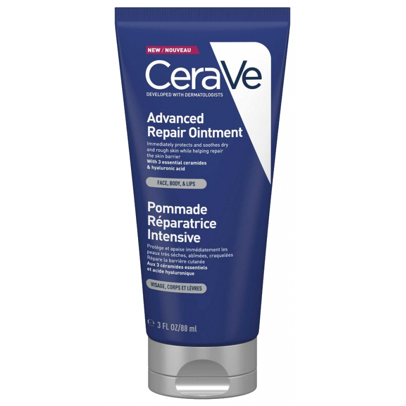 CeraVe Pommade Réparatrice Intensive Visage Corps Lèvres - 88 ml