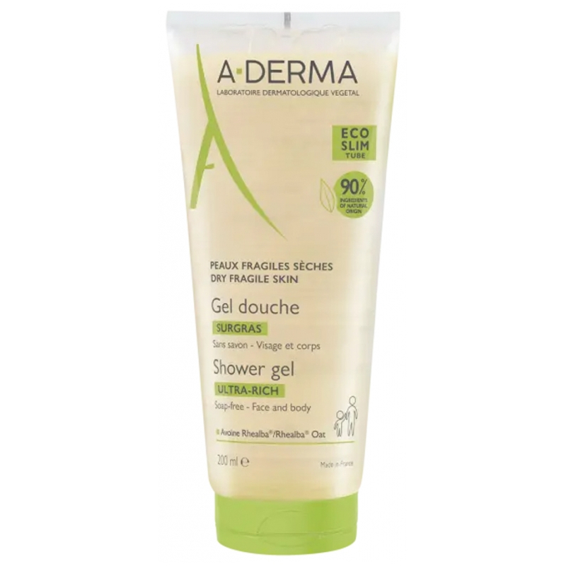 A-DERMA Gel Douche Surgras - 200 ml