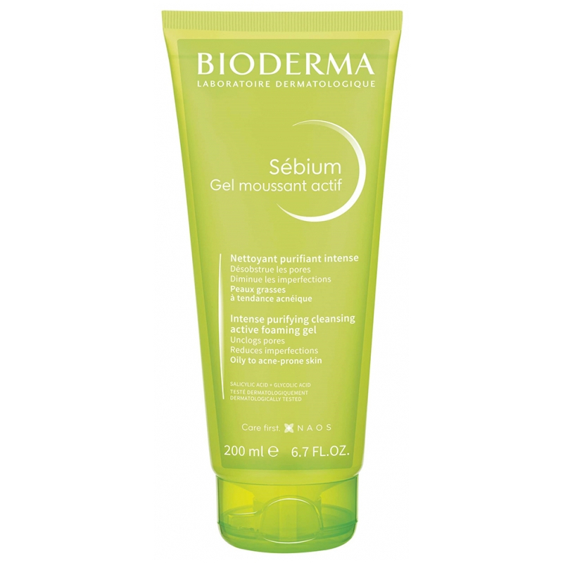 Bioderma Sébium Gel Moussant Actif - 200 ml