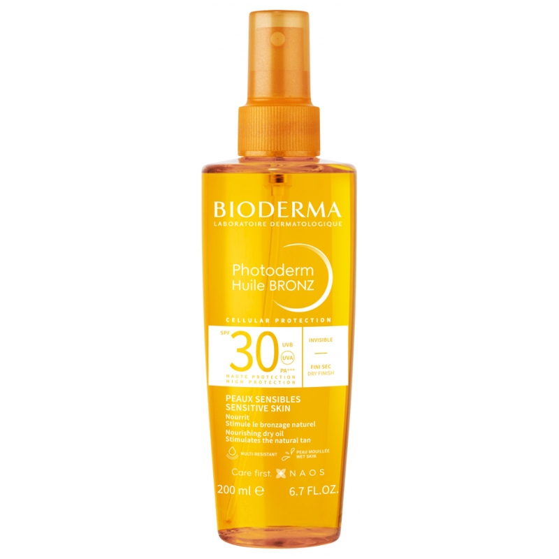 Bioderma Photoderm Huile Bronz SPF30 Huile Sèche - 200 ml