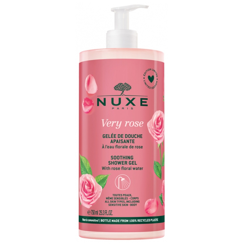 Nuxe Very rose Gelée de Douche Apaisante - 750 ml