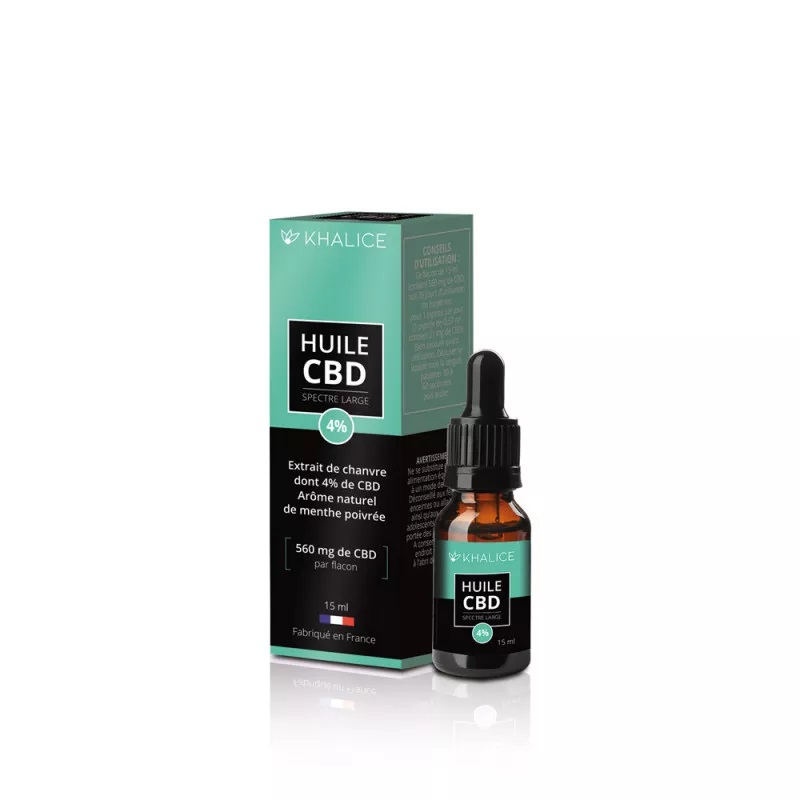 Khalice Huile CBD 4% - 15ml