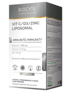 Biocyte Vitamine C/D3/Zinc...