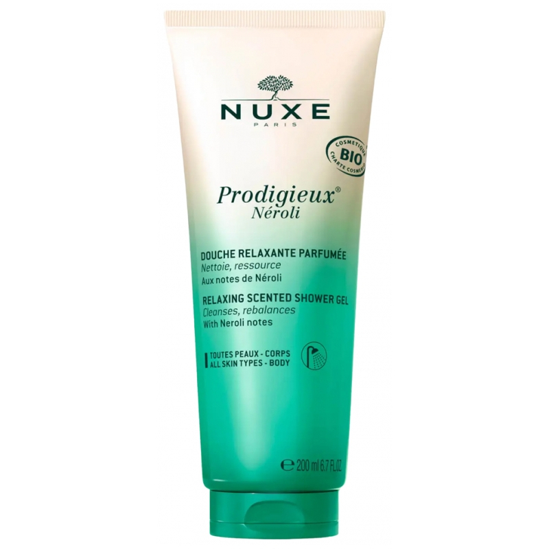 Nuxe Prodigieux Néroli Douche Relaxante Parfumée Bio - 200 ml