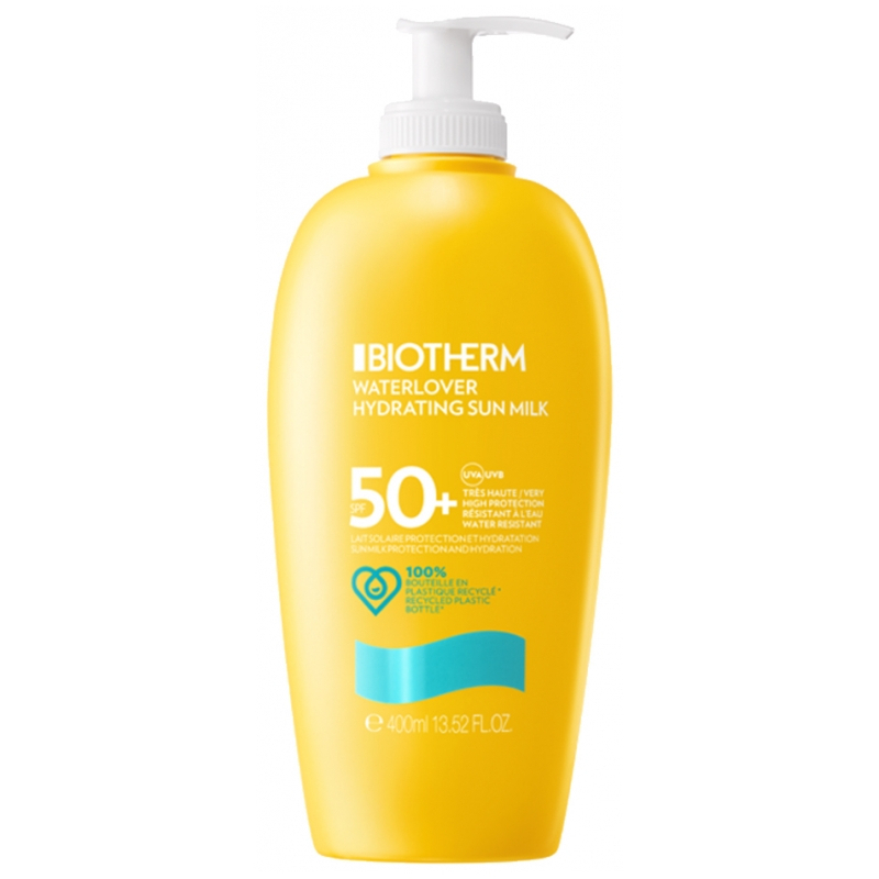 Biotherm Waterlover Lait Solaire Protection et Hydratation SPF50+ - 400 ml