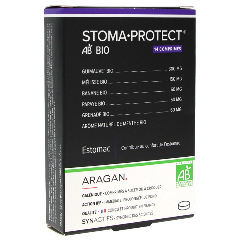 Aragan Synactifs StomaProtect Bio - 20 Gélules