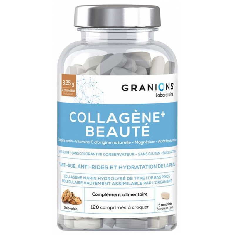 Granions Collagène+ Beauté - 120 Comprimés à Croquer