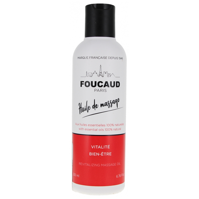 Foucaud Huile de Massage Revitalisante - 200 ml