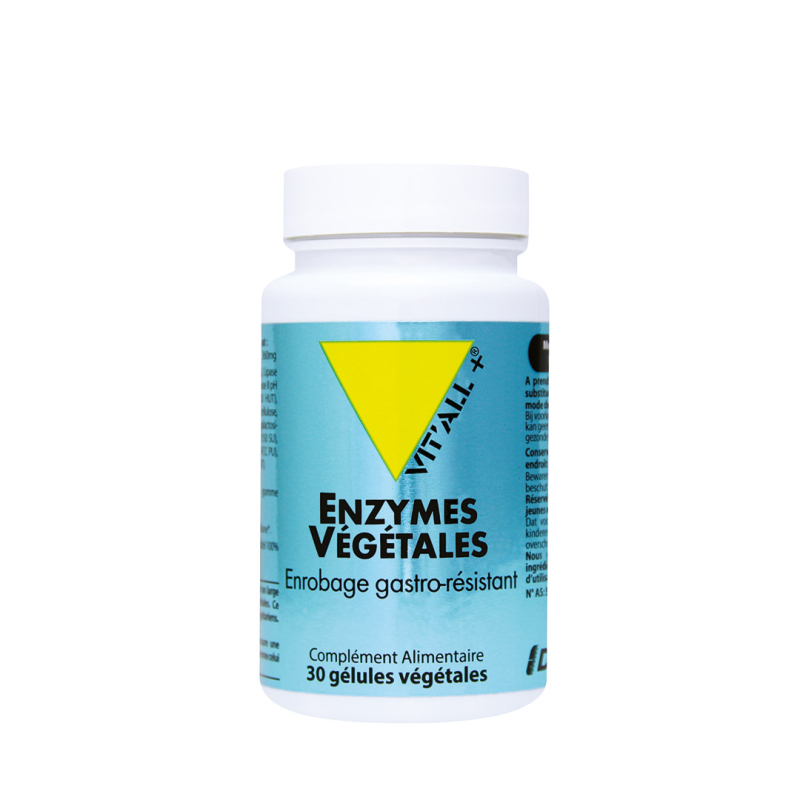 VITALL+ ENZYMES VEGETALES 30GEL