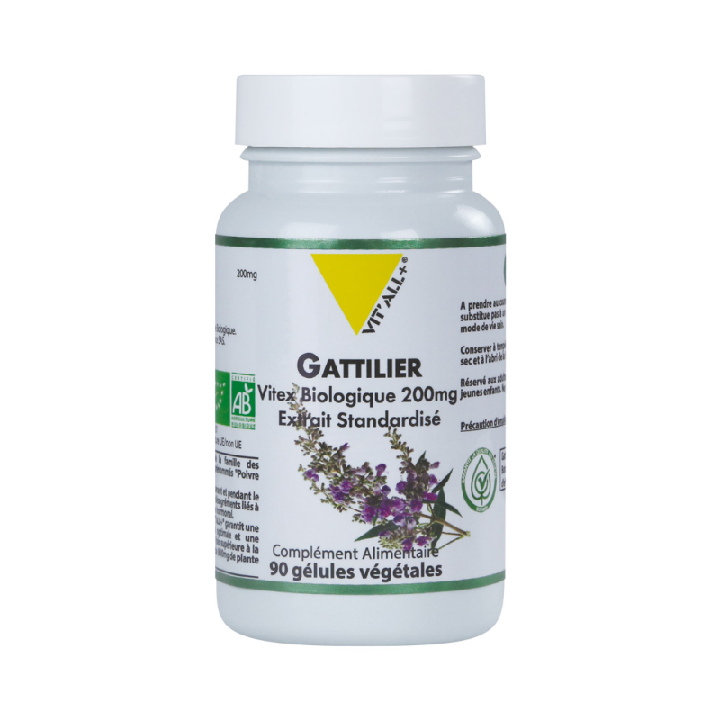 VITALL+ GATTILIER 200MG 90 GELULES