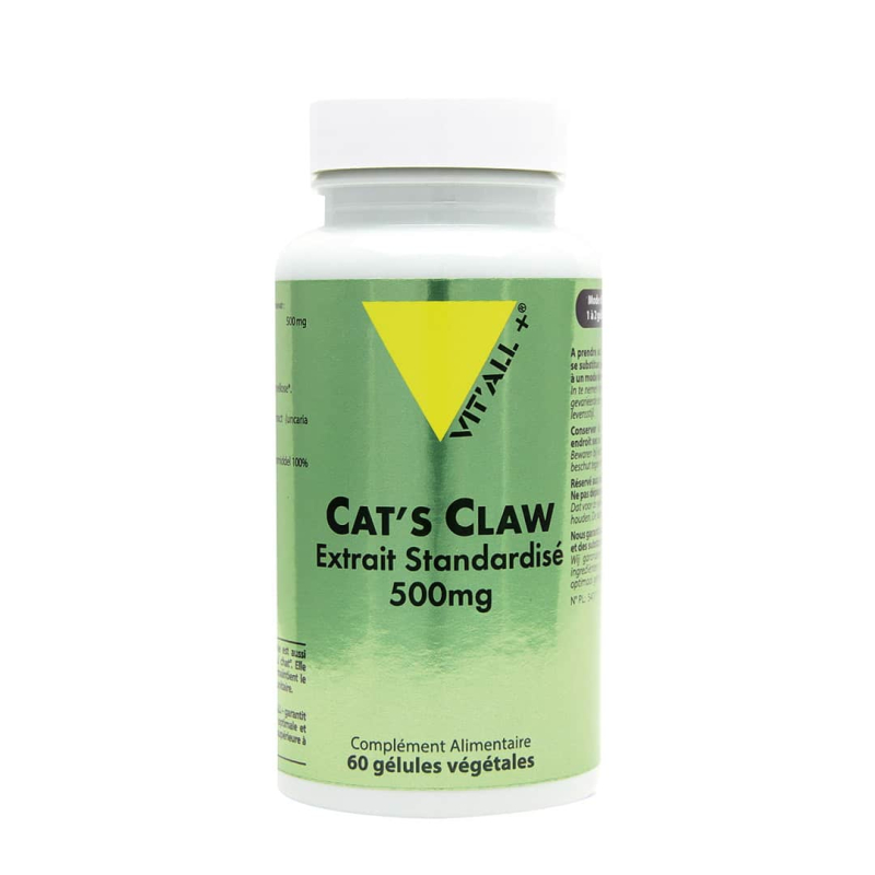 Vitall+ Cat's Claw (Griffe de Chat) - 60 gélules