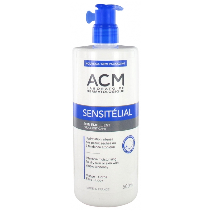 ACM Sensitélial Soin Émollient - 500 ml