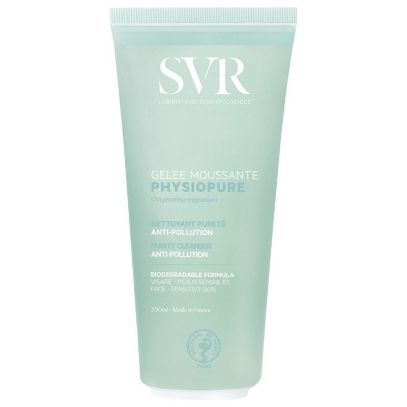 SVR Physiopure Gelée Moussante Soin Nettoyant Pureté - 200 ml