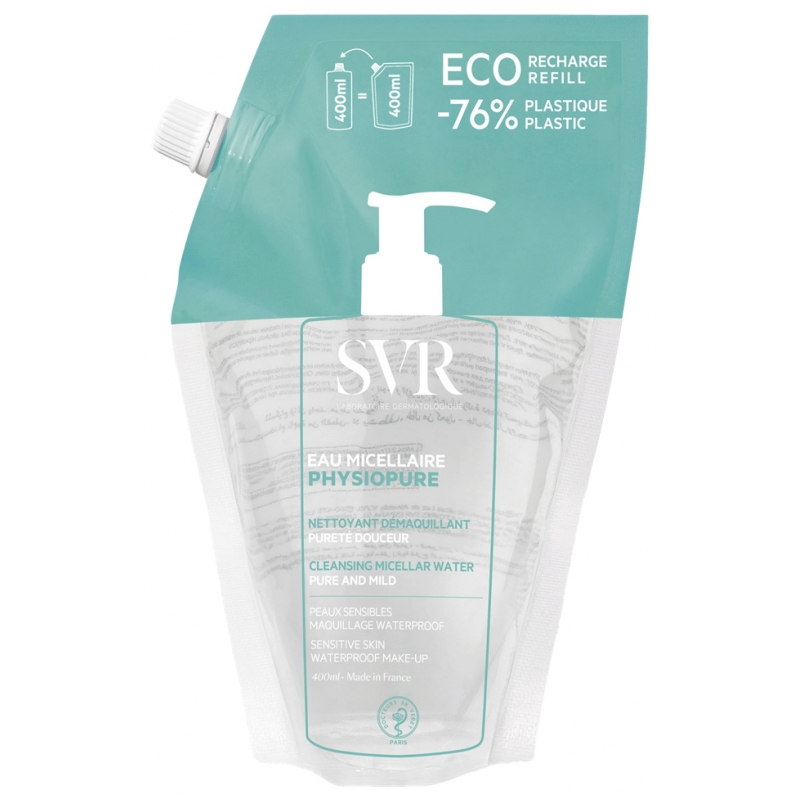 SVR Physiopure Eau Micellaire Éco-Recharge - 400 ml