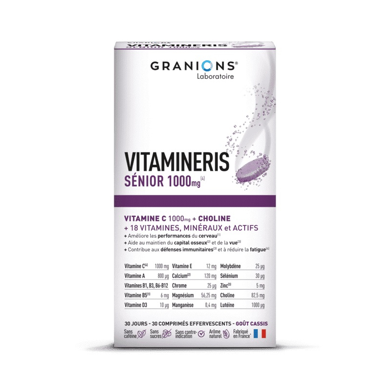 Granions Vitamineris Sénior 1000mg - 30 comprimés