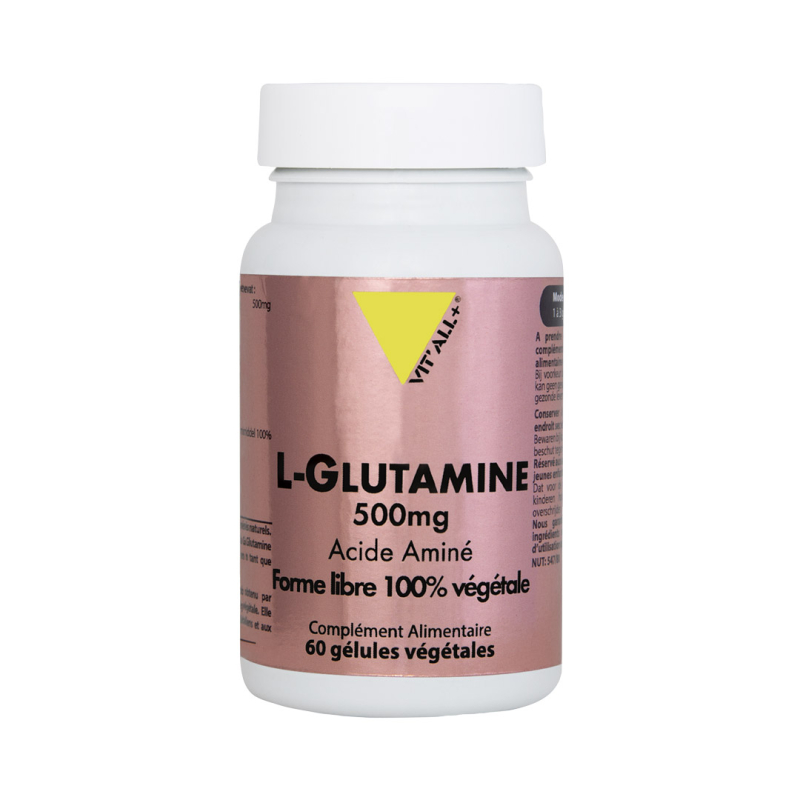 VITALL+ L GLUTAMINE 500MG 60GEL