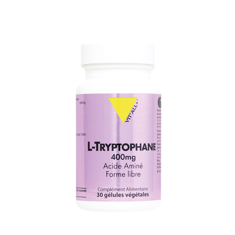 VITALL+ L TRYPTOPHANE 400MG 30 GELULES