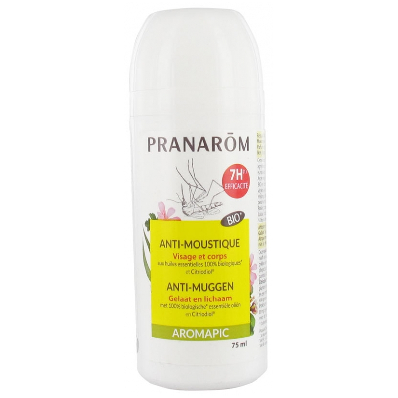 Pranarôm Aromapic Roller Anti-Moustique Lait Corporel - 75 ml