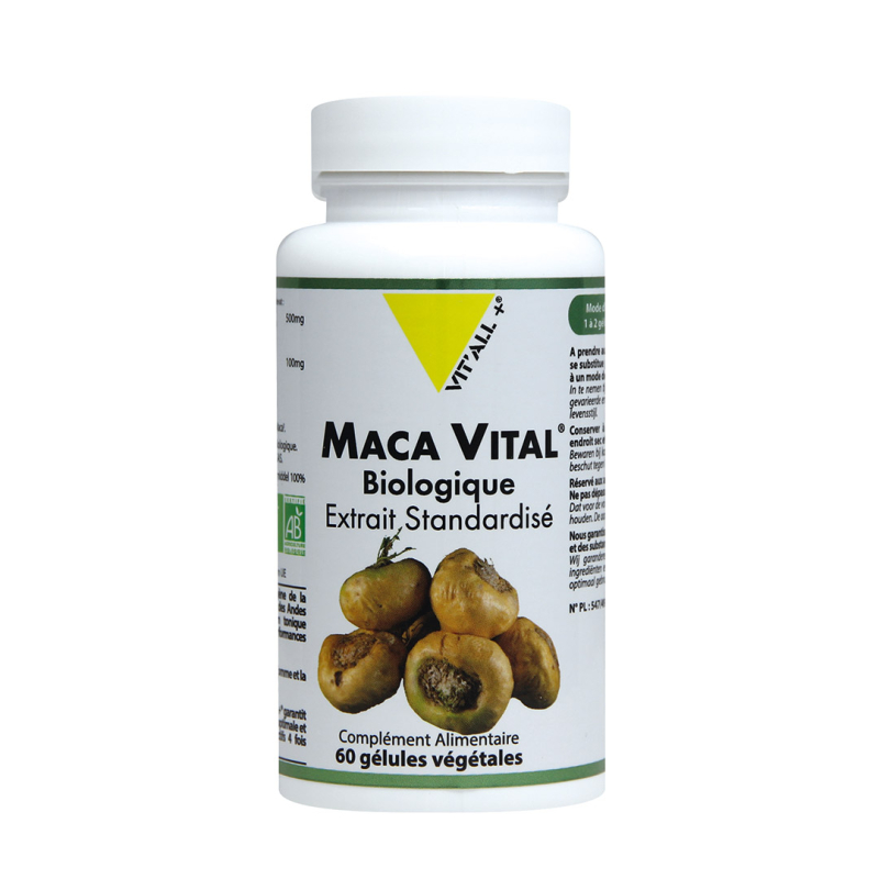 VITALL+ MACA 500MG 60 GELULES