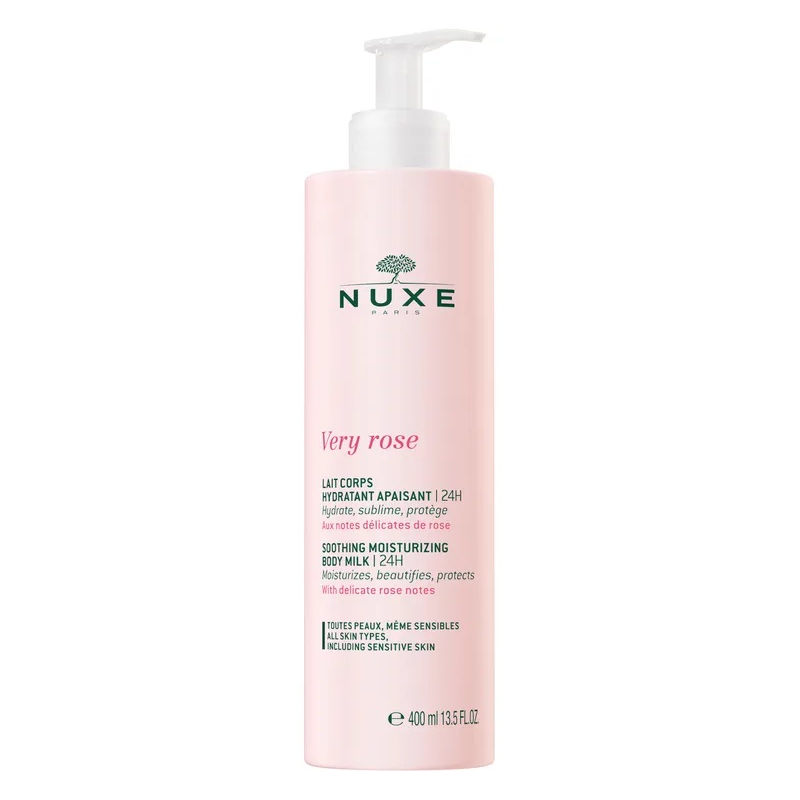 NUXE Lait corps hydratant apaisant Very Rose - 400ml