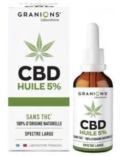Granions Huile CBD 5% - 10 ml