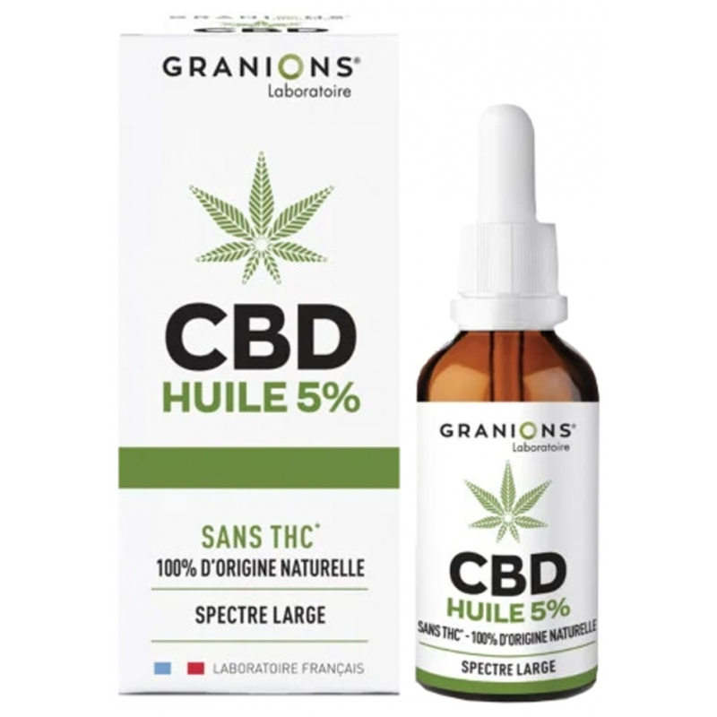 Granions Huile CBD 5% - 10 ml