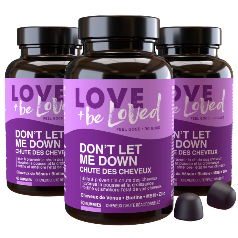 Love & Beloved Coffret Dont Let Me Down - 3X60 gummies 