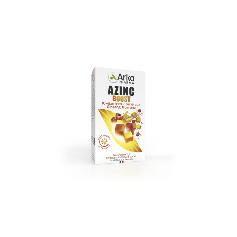 AZINC BOOST MULTIVITAMINES CP EFF 20