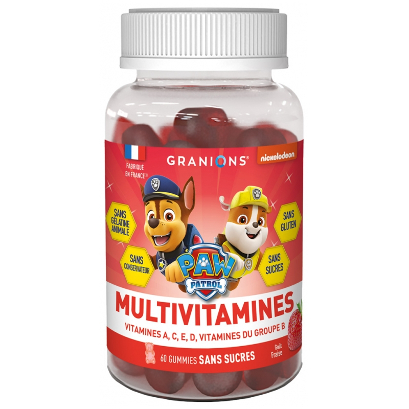 Granions Kid Paw Patrol Multivitamins - 60 Gummies