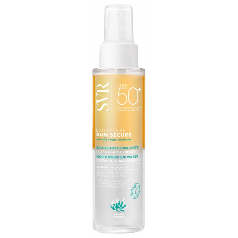 SVR Sun Secure Eau Solaire Hydratante SPF50+ - 100 ml