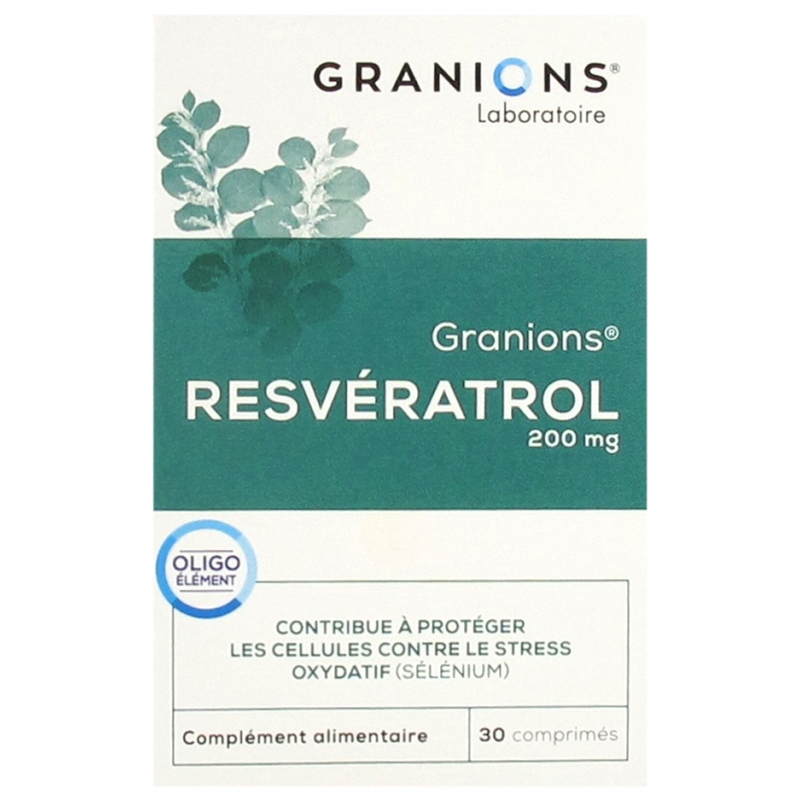 Granions Resvératrol 200 mg - 30 Comprimés