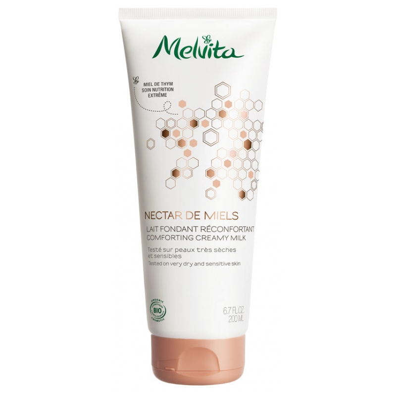 Melvita Nectar de Miels Lait Fondant Réconfortant Bio - 200 ml