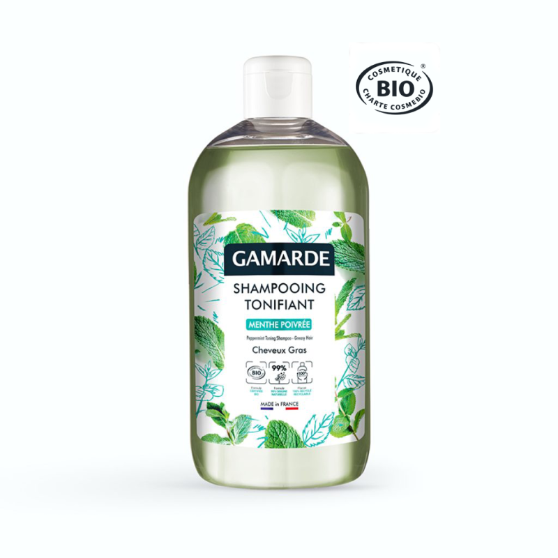 GAMARDE SHAMPOOING TONIFIANT MENTHE POIVREE 500ML