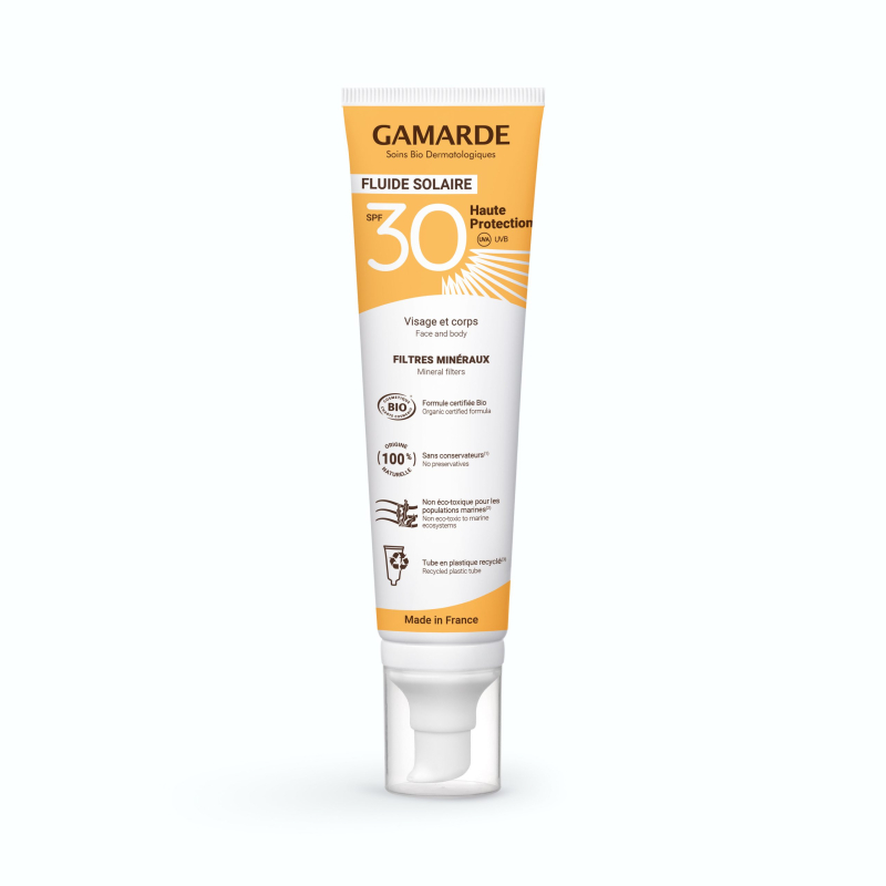 GAMARDE SOLAIRE SPF30 CR BIO 100ML