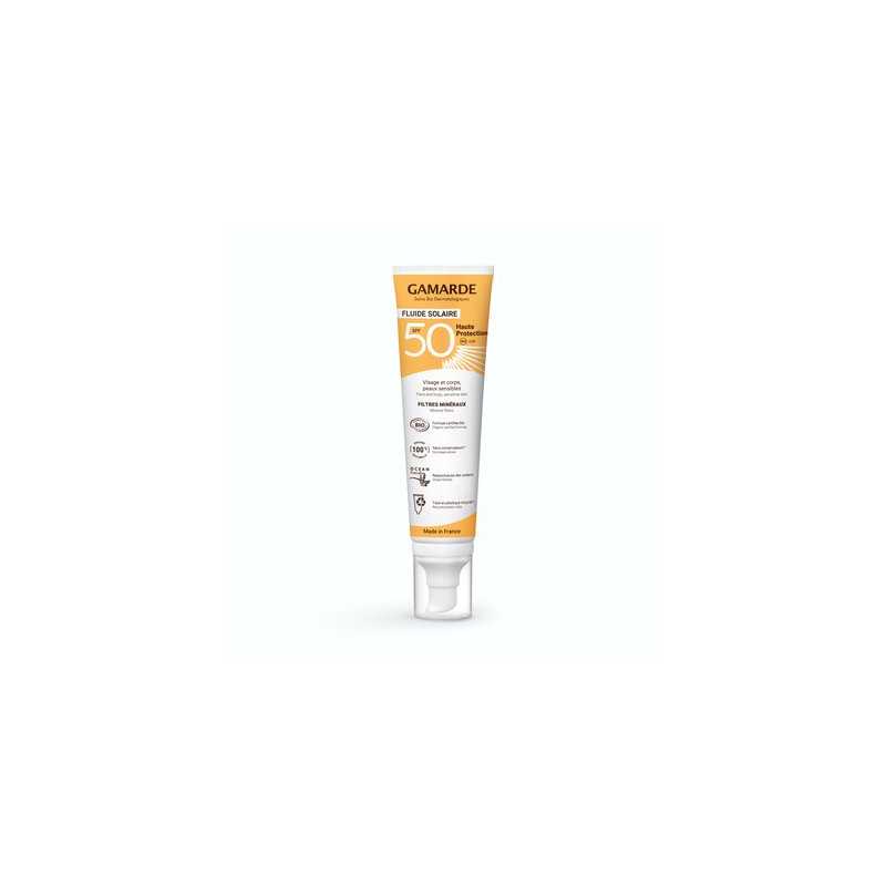 GAMARDE SOLAIRE SPF50 CR BIO 100ML