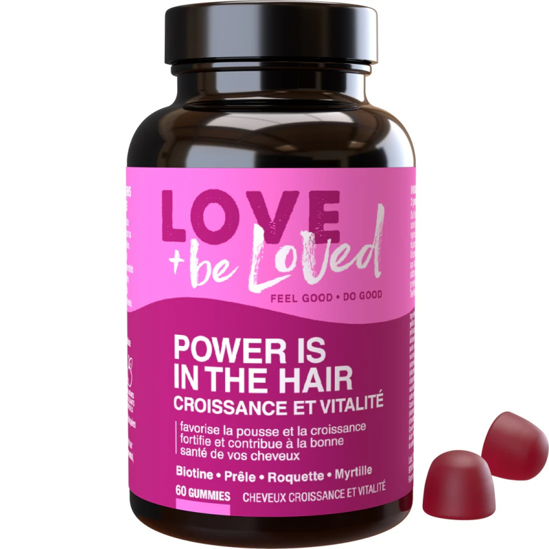 LOVE & BELOVED Power Hair - 60 gummies