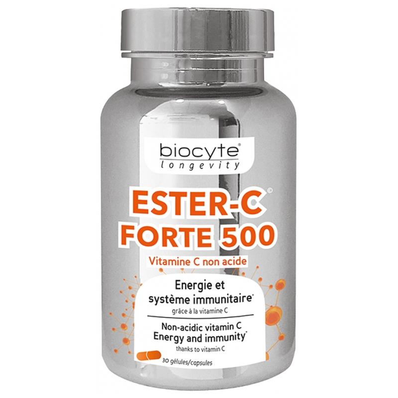 Biocyte Longevity Ester-C Forte - 30 gélules