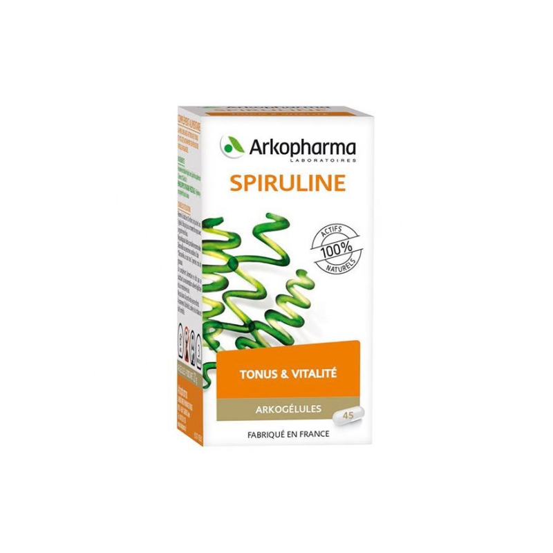 SPIRULINE BIO ARKO 390MG GELLULE 45