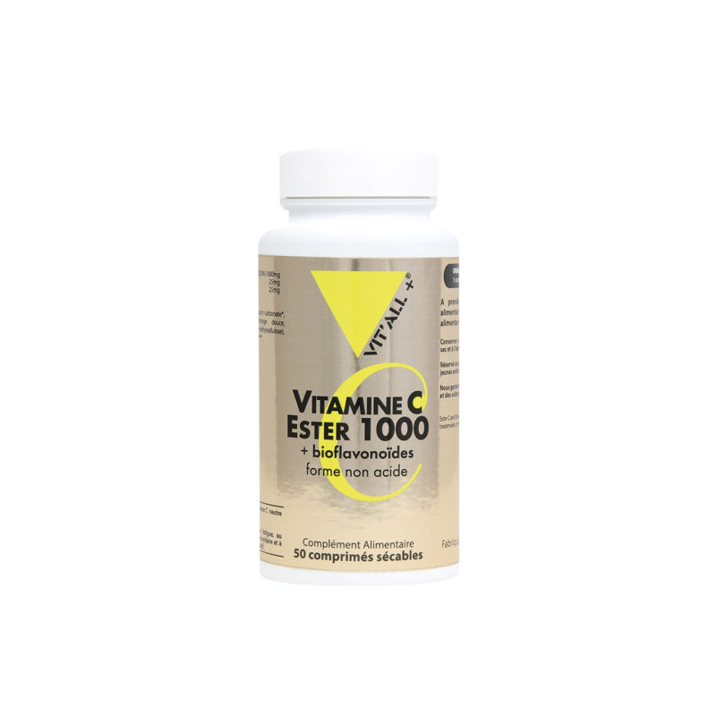 VITALL+ VITAMINE C ESTER 1000 + BIOFLAVONOIDES 50CP