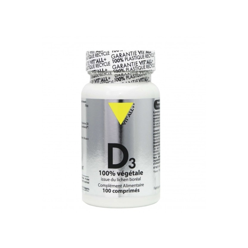 VITALL+ VITAMINE D3 100 COMPRIMES